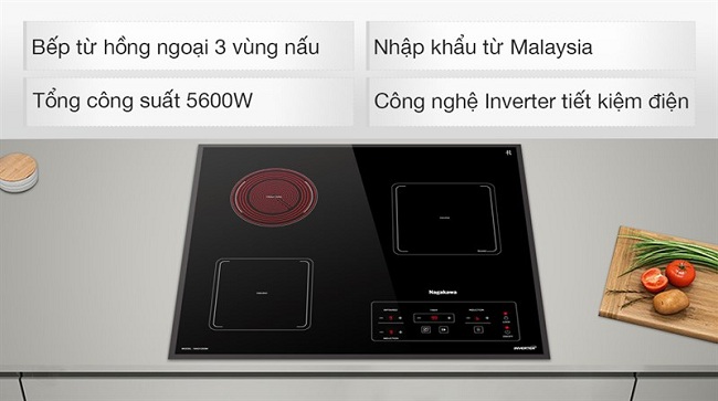 bếp từ công nghệ biến tần inverter